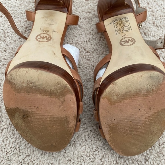 Michael Michael Kors strapped platform sandal Sz 8 - Picture 2 of 5